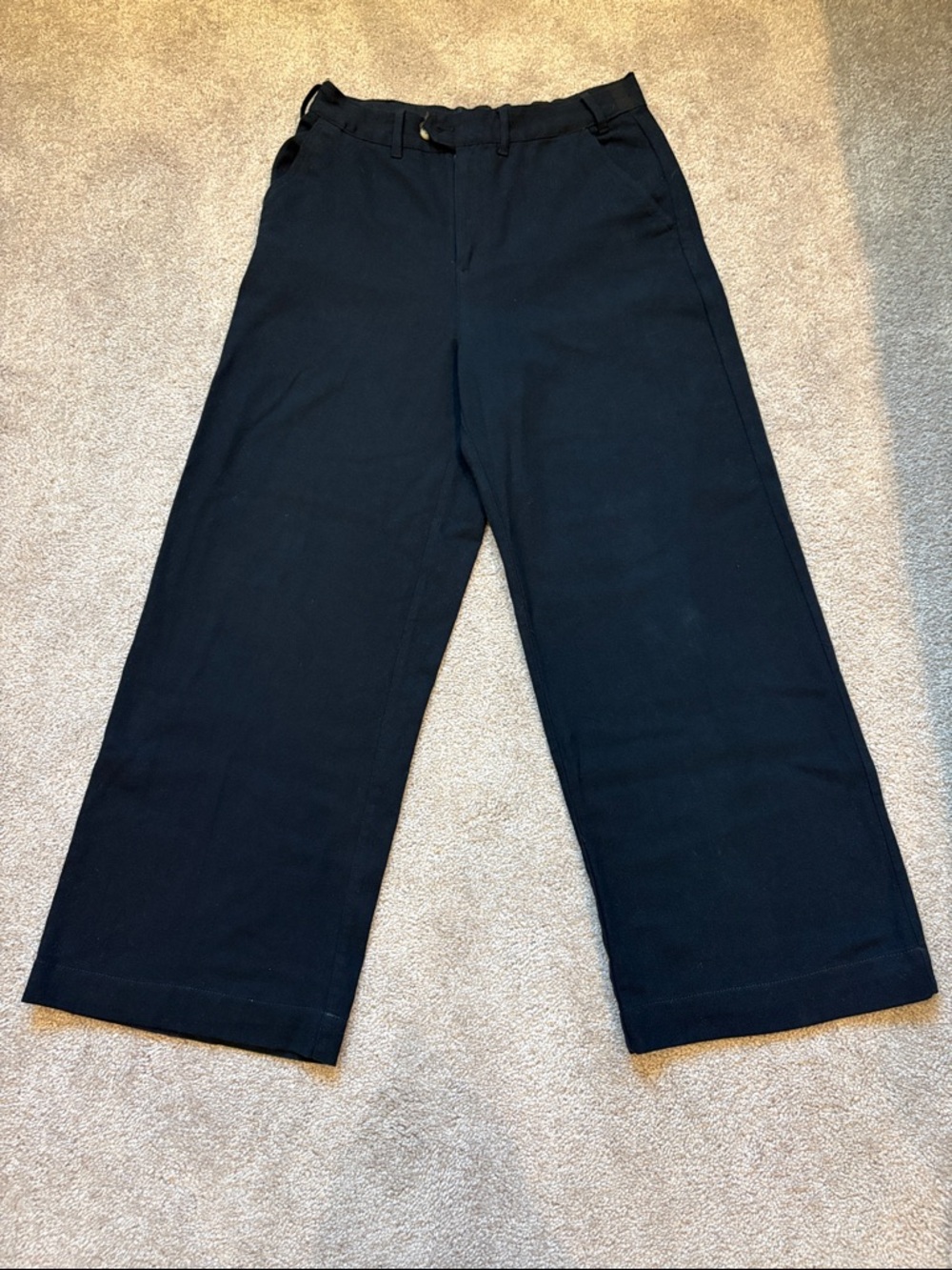 Wide Leg Black Pants